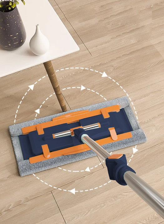 Fregona Plana con Almohadillas de Microfibra | KOMFORT