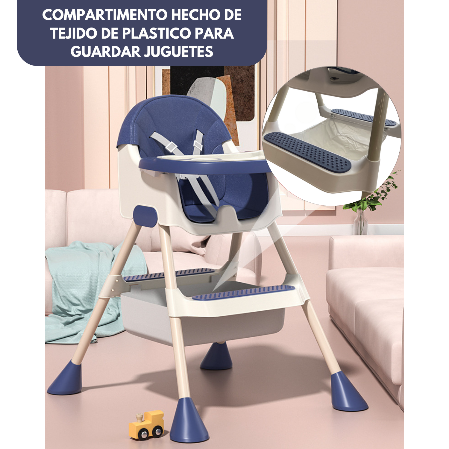 Silla Periquera para Bebé Ajustable | KOMFORT