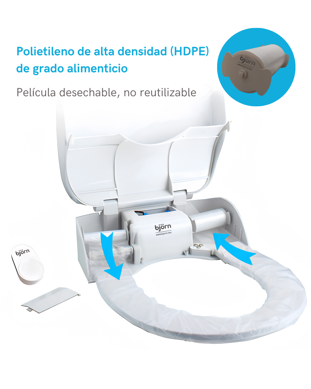 Asiento Higiénico Automático Inteligente para Baños | KOMFORT
