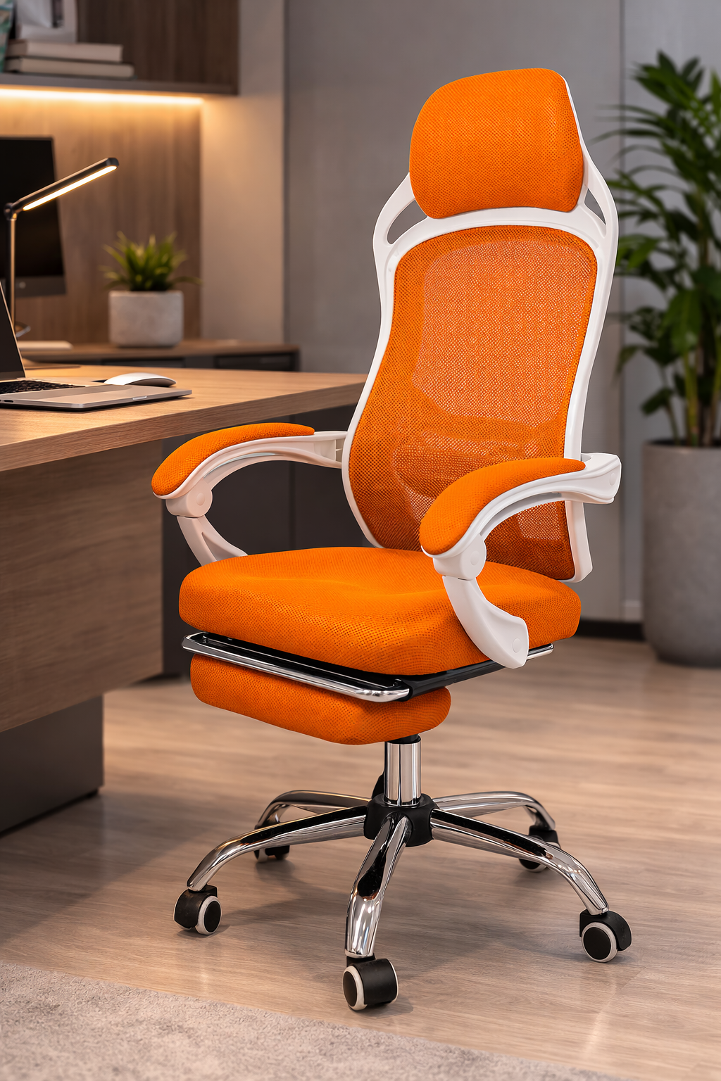 Silla Ergonómica de Malla KOMFORT – Soporte y Frescura para tu Jornada