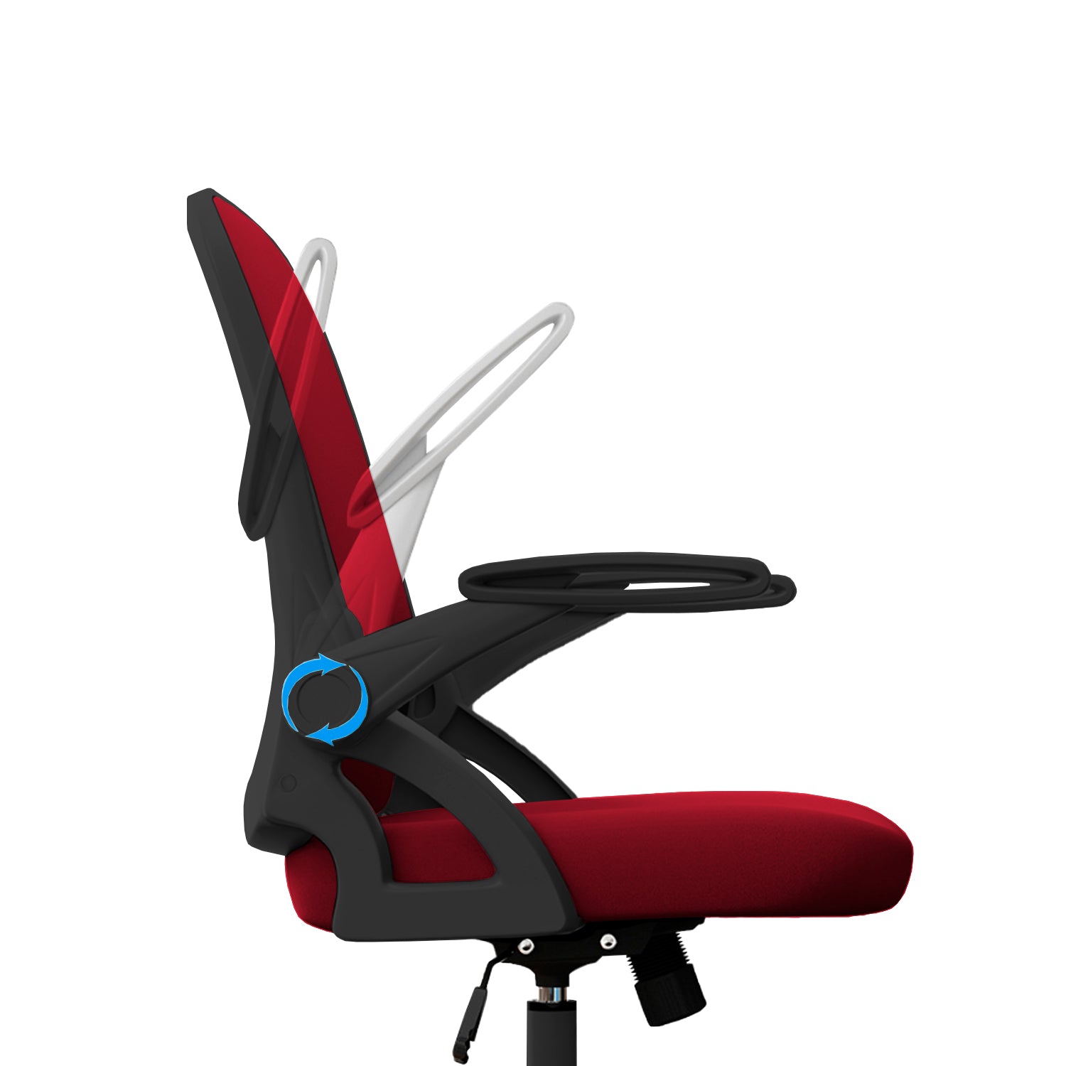 Silla Operativa Ergonómica con Brazos Ajustables | KOMFORT