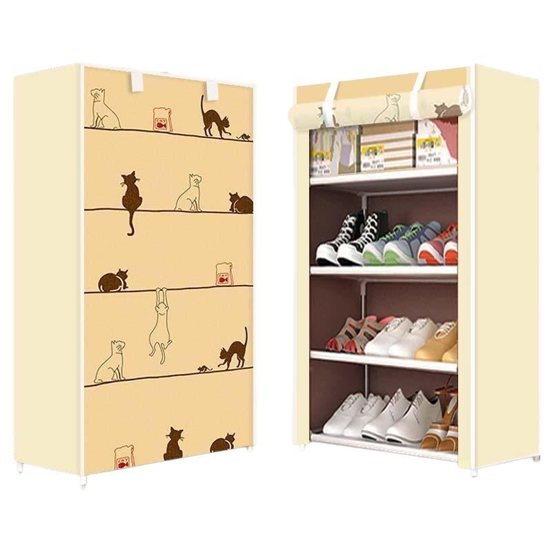 Zapatero Organizador Sencillo Con Funda KOMFORT