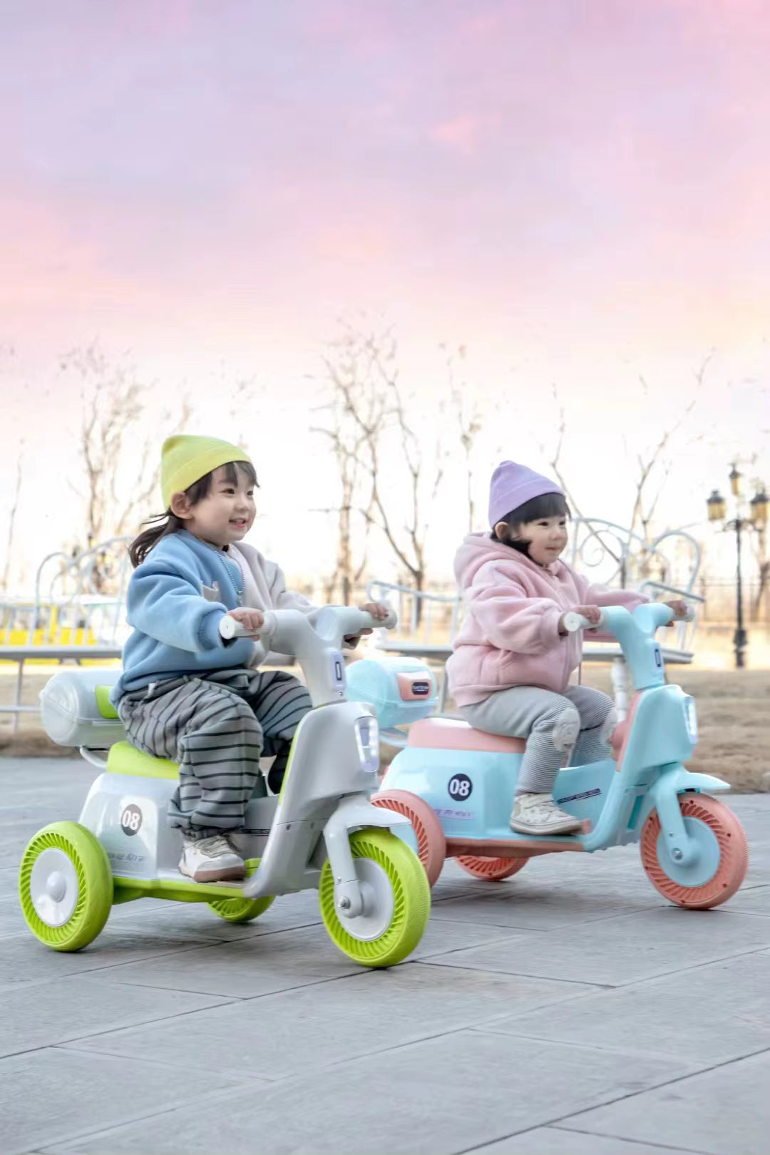 Motoneta Infantil Komfort Kids con Luces y Sonido