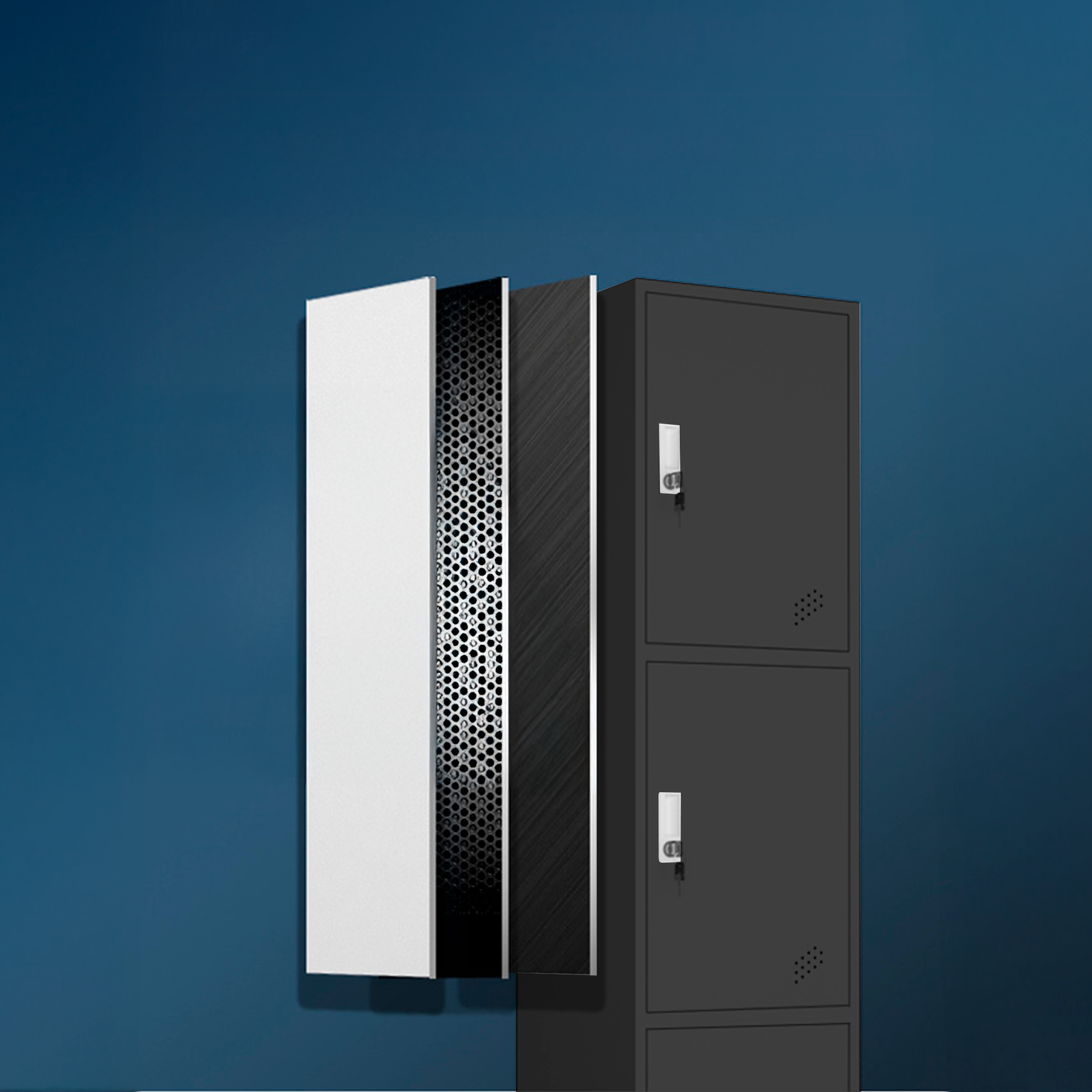 LOCKER CASILLERO 3 PUERTAS