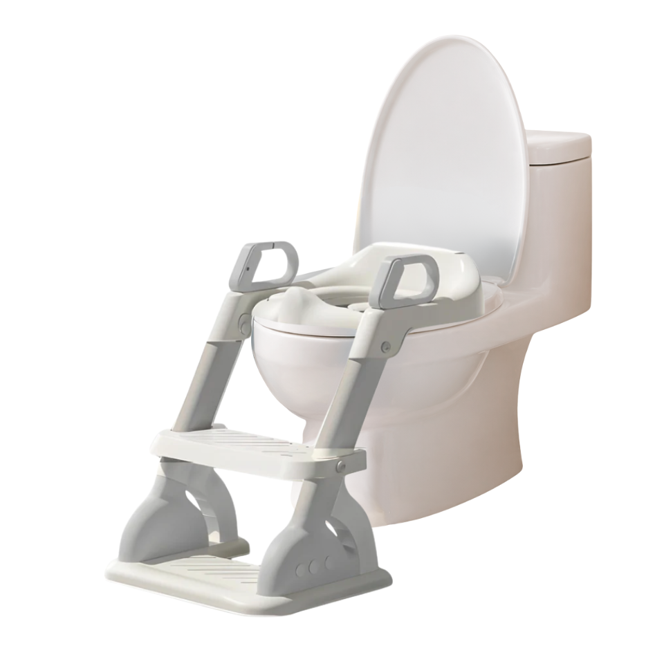 Asiento Entrenador Infantil con Escalera Plegable | KOMFORT