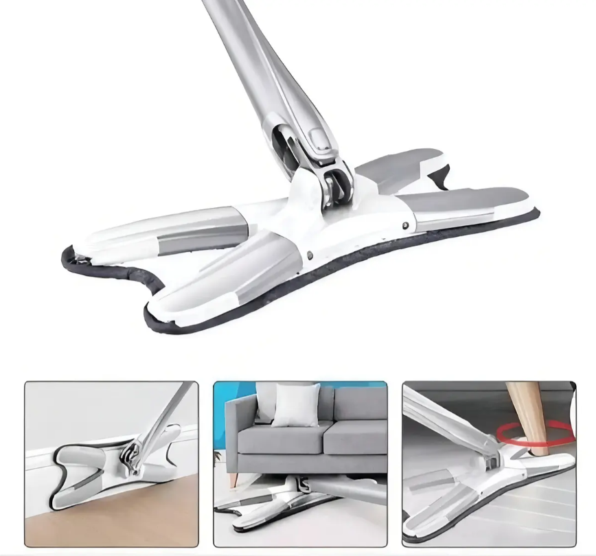 Trapeador Exprimidor Limpia Pisos de Microfibra