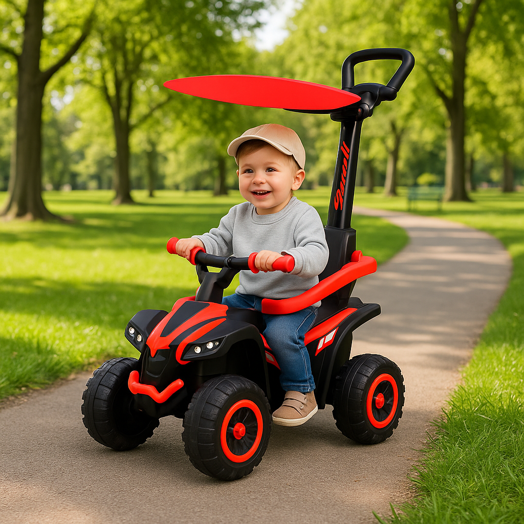 Mini Cuatrimoto Komfort Eléctrica Con Luces 2 En 1