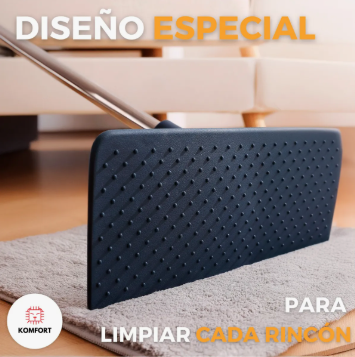 Fregona Plana con Almohadillas de Microfibra | KOMFORT