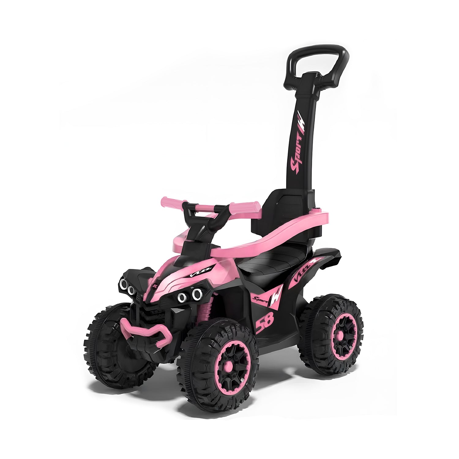 Mini Cuatrimoto Eléctrica Infantil 2 en 1 con Luces | KOMFORT