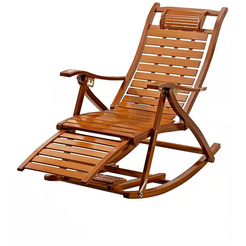 Mecedora Reclinable de Bambú - Komfort