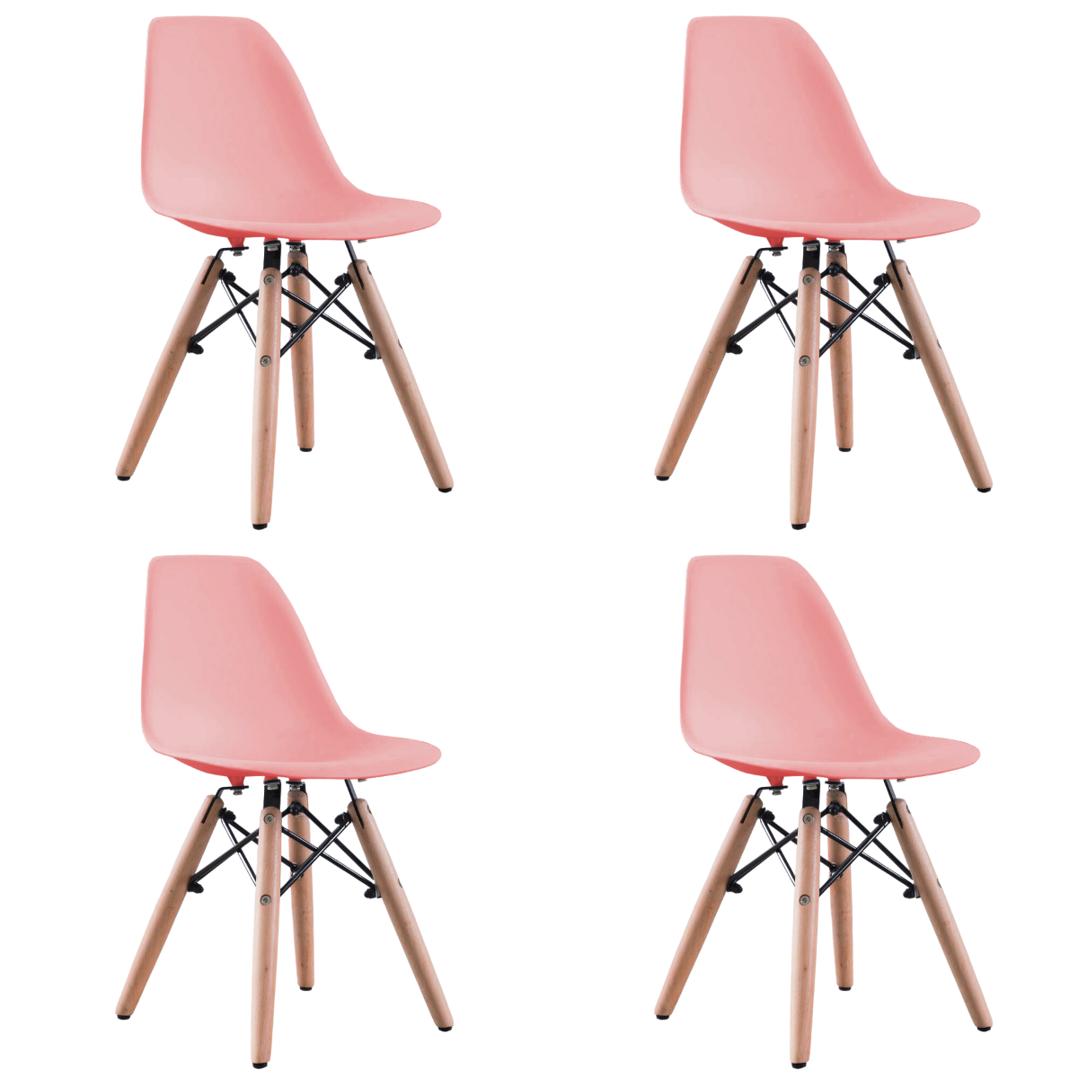 Silla de comedor bob40 kids Rosa