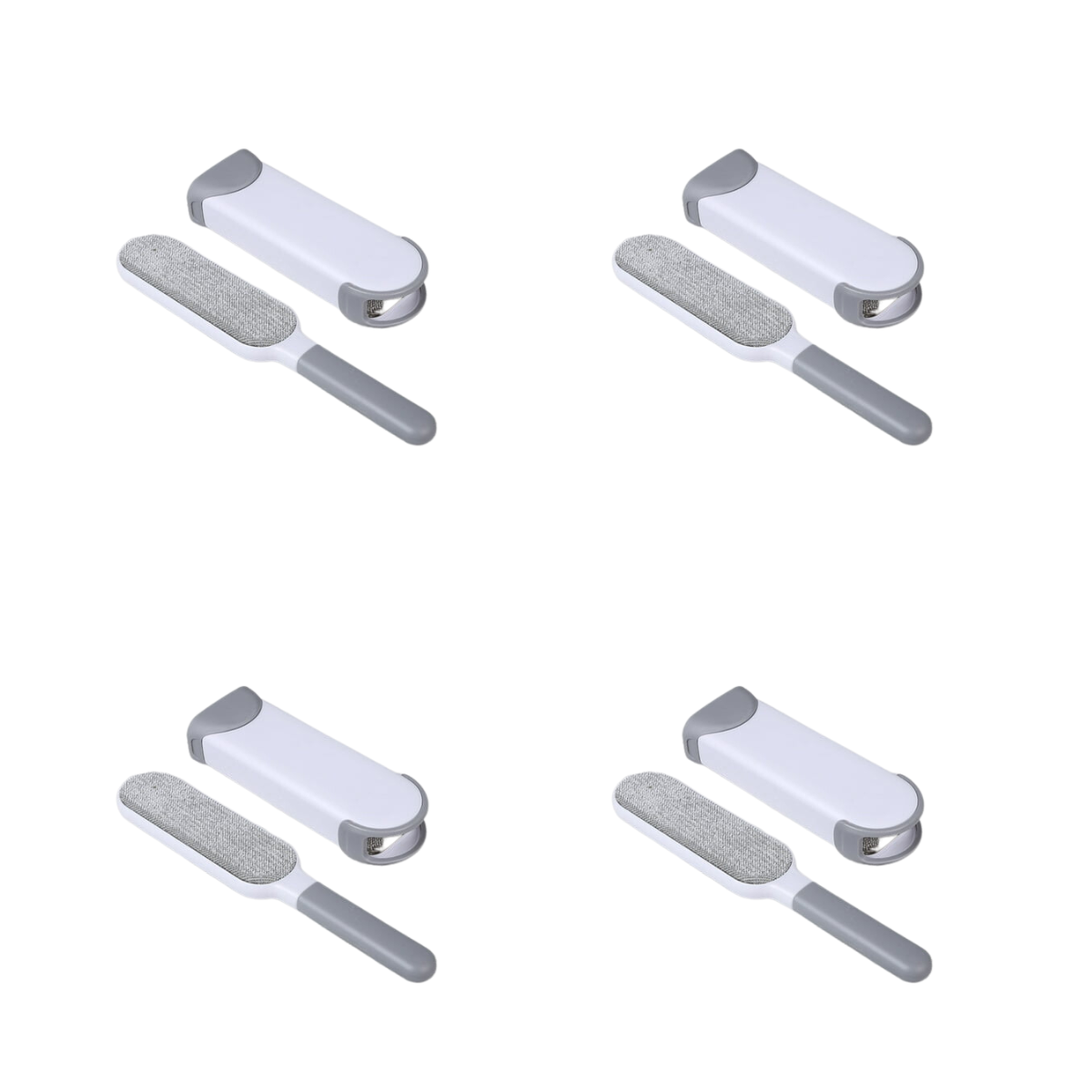 Pack De 4 Cepillos Removedores De Pelusa Komfort Multiusos