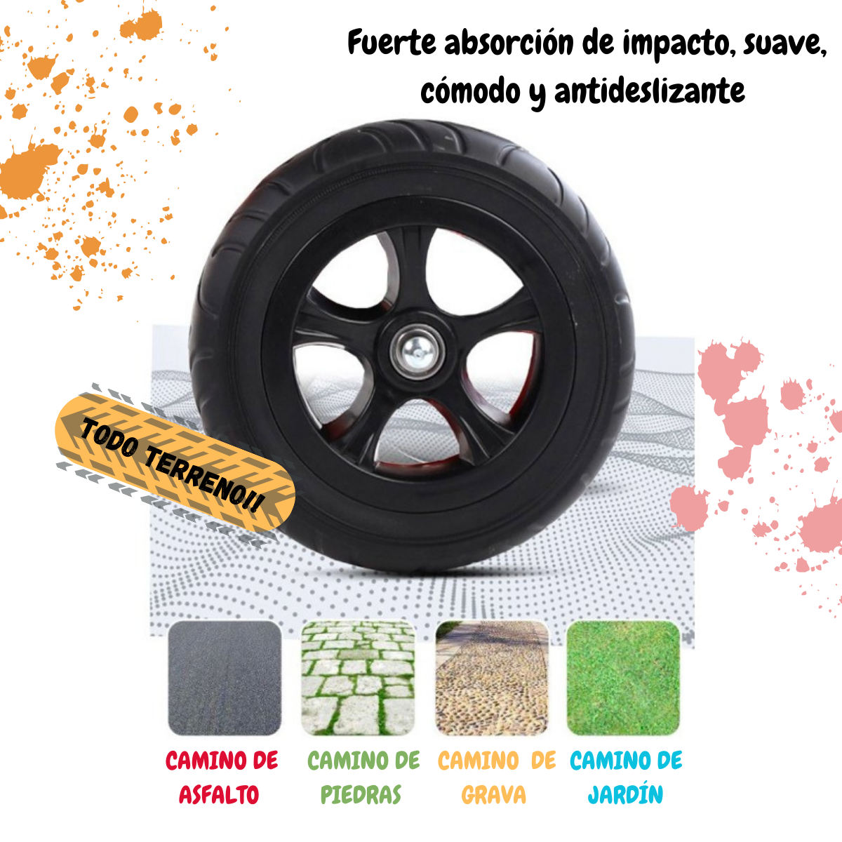 Triciclo Infantil Paseo 2 en 1 con Capota y Manija | KOMFORT