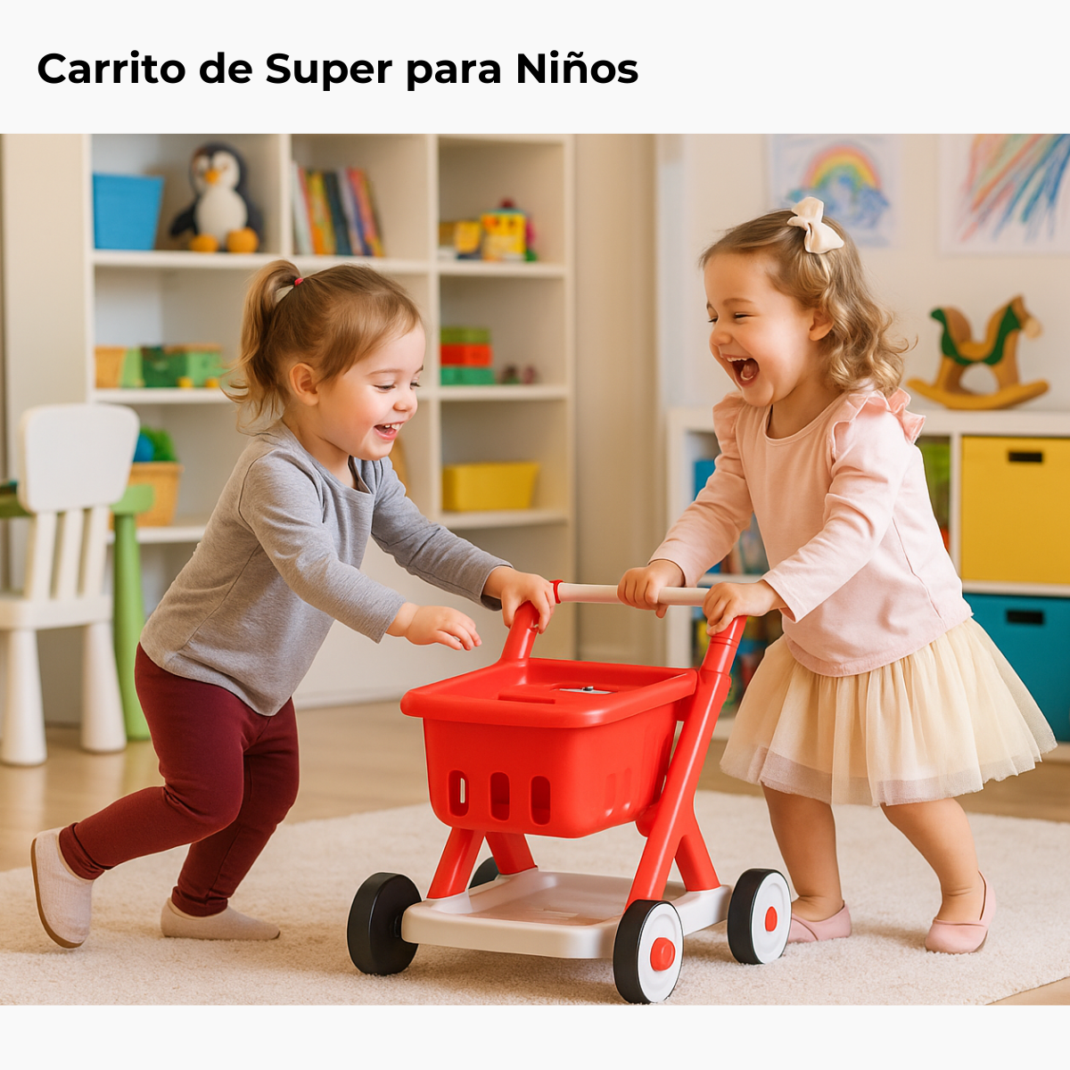 Carrito de Super Juguete de Aprendizaje para niños KOMFORT