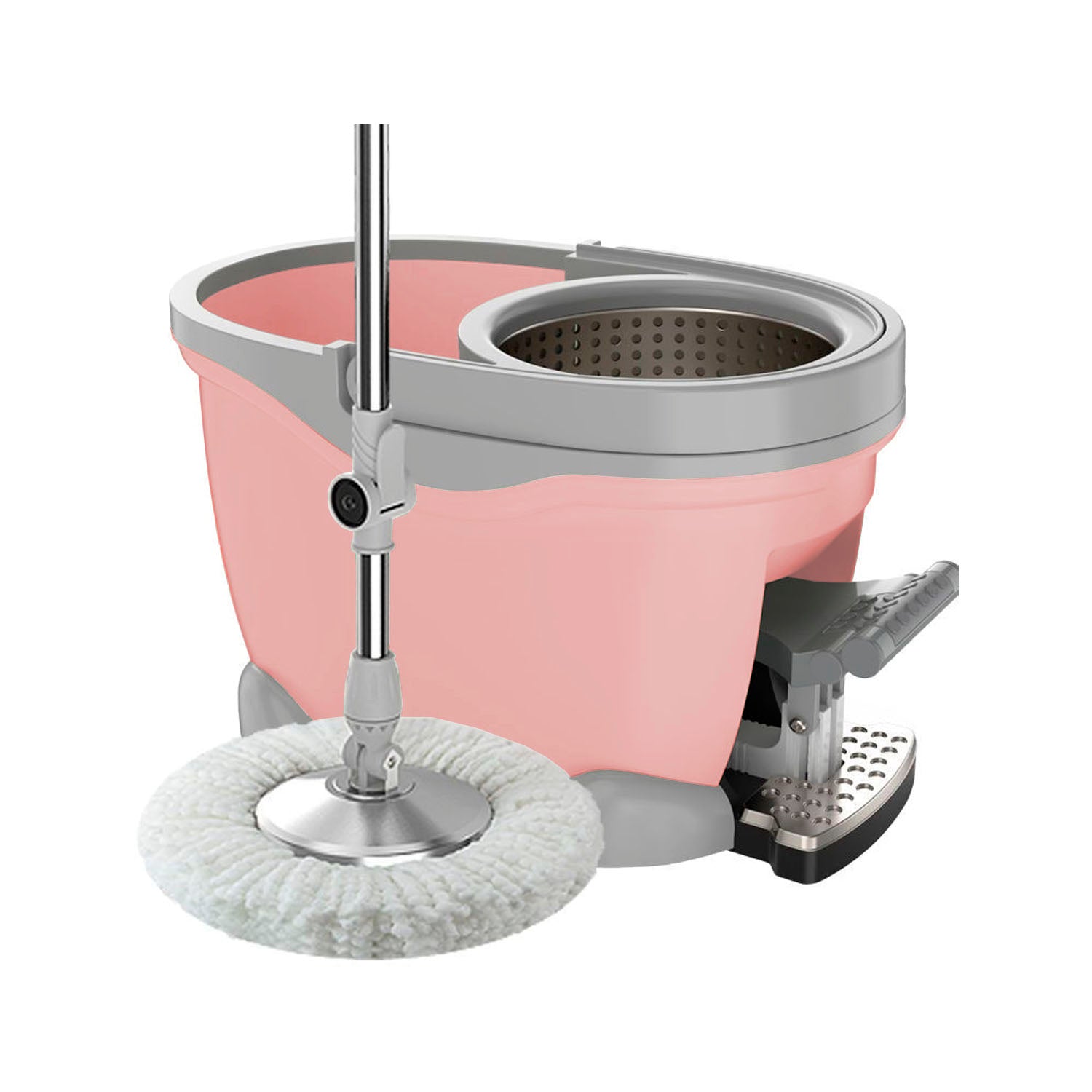 Trapeador Spin Mop Con Cubeta