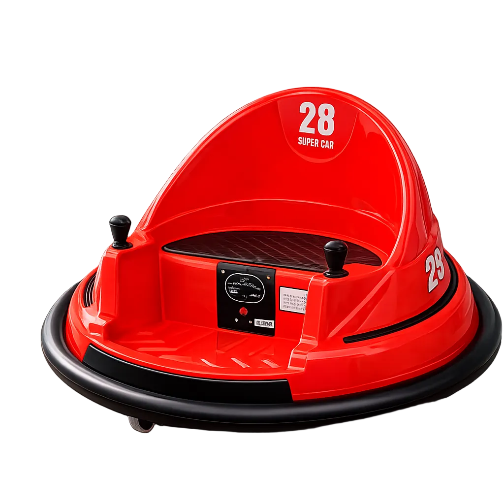 Bumper Car Eléctrico Infantil 360° con Luces LED | KOMFORT