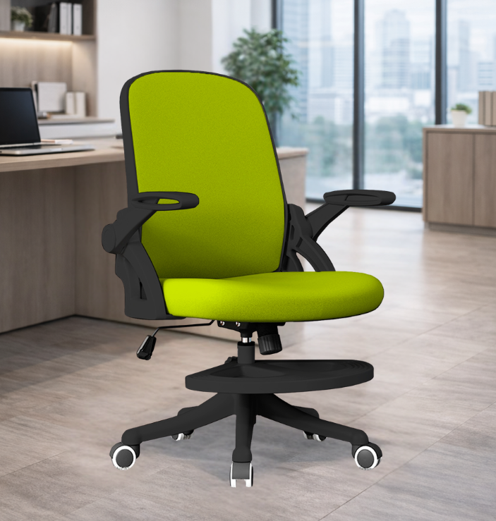 Silla Operativa Ergonómica KOMFORT con Brazos Ajustables