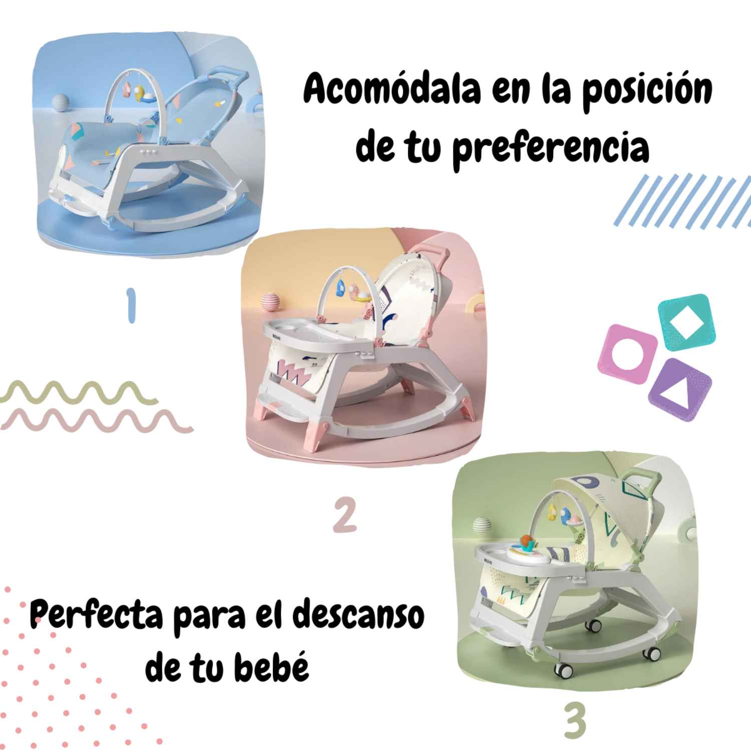 caracteristicas columpio hamaca para bebe